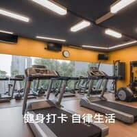 健身打卡 自律生活