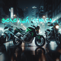 Зелёный Kawasaki