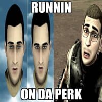 RUNNIN ON DA PERK