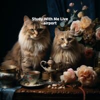 Study With Me Live airport