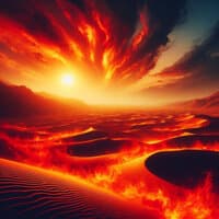 Fiery Deserts