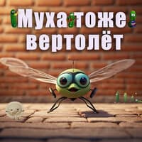 МУХА ТОЖЕ ВЕРТОЛЁТ