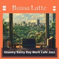 Gloomy Rainy Day Work Cafe Jazz