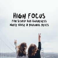 High Focus for Study and Awareness (White Noise & Binaural Beats)