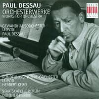 DESSAU, P.: Orchestral Music, Vol. 1 - In memoriam Bertolt Brecht / Bach Variations / Orchestermusik No. 2, "Meer der Sturme" (Dessau, Kegel, Herbig)