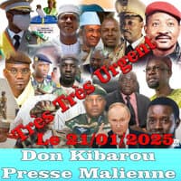 Don Kibarou Presse Malienne Le 21.01.2025