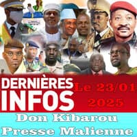 Dernières Info Don Kibarou Presse Malienne Le 23.01.2025