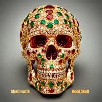 Gold Skull