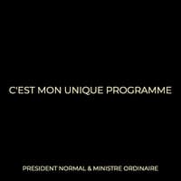 C'est mon unique programme