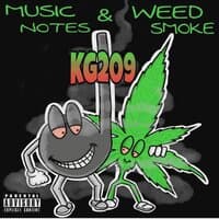 Music Notes & Weed Smoke - EP