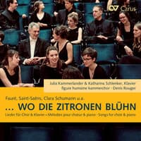 Wo die Zitronen blühn: Lieder bearbeitet für Chor und Klavier