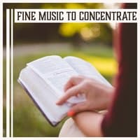 Fine Music to Concentrate: Relaxing Tunes, Music for Easy Learning, Focus & Homework, Nature Background Sound