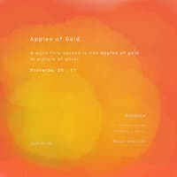 Apples of Gold