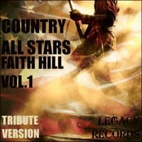 Country Allstars - Faith Hill Tribute Hits, Vol. 1