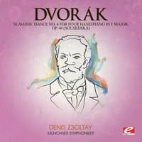 Dvorák: Slavonic Dance No. 4 for Four Hand Piano in F Major, Op. 46 (Sousedská)