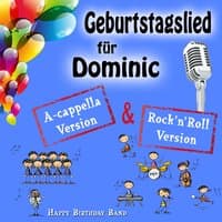 Geburtstagslied für Dominic