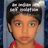 an indian in self isolation