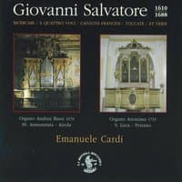 Salvatore : Ricercari, a quattro voci, canzoni francesi, toccate, et versi