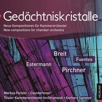 Gedächtniskristalle. Neue Kompositionen für Kammerorchester. New compositions for chamber orchestra