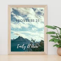 Proverbs 25