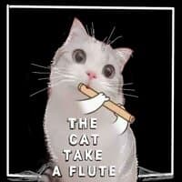 The Cat Take A Flute (Funny Track)