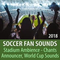 Soccer Fan Sounds 2018, Stadium Ambience, Chants, Announcer, World Cup Sounds