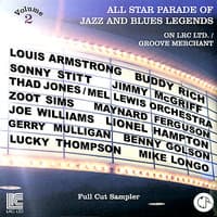 All Star Parade of Jazz and Blues Legends on LRC Ltd. / Groove Merchant - Full Cut Sampler, Vol. 2