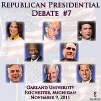 Republican Presidential Debate #7: Oakland University, Rochester, MI, November 9, 2011