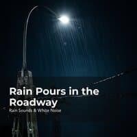 Rain Pours in the Roadway