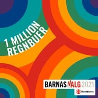 1 million regnbuer - Barnas Valg 2021