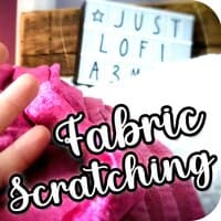 ASMR LoFi Build Up Tapping Fabric Scratching Only