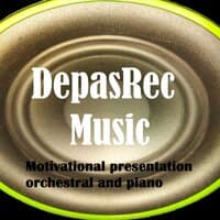 Motivational presentation orchestral and piano