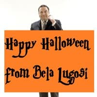 Happy Halloween from Bela Lugosi