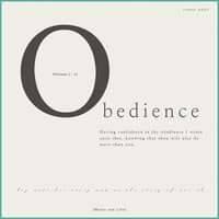 Obedience