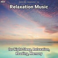 #01 Relaxation Music for Night Sleep, Relaxation, Reading, Memory