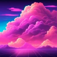 Synthwave Clouds