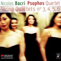 Nicolas Bacri - String Quarters n°3, 4, 5, 6