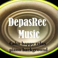 Calm happy relax piano background