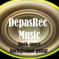 Dark space background guitar