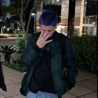 Purple Hair